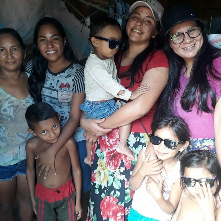 As novas obreiras Joana e Alice já tomaram posse da base em Santa Luzia / região ribeirinha do Marajó