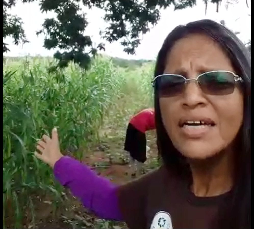 Que emoção! Nossa Missionária Neide em lagoa da cobra/PI. Ela e a Missionária Vanda Lúcia estão fazendo uma grande obra.