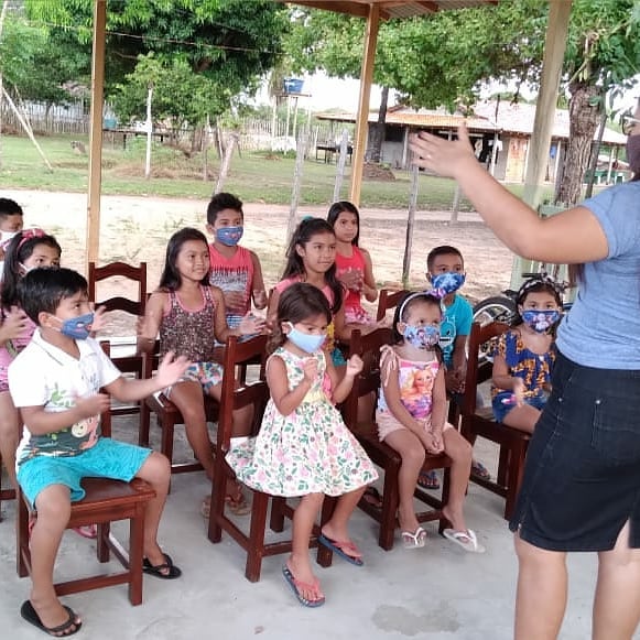 Na comunidade de Santa Helena a cada dia, Deus opera mais e mais suas maravilhas! @Projeto Campos Brancos