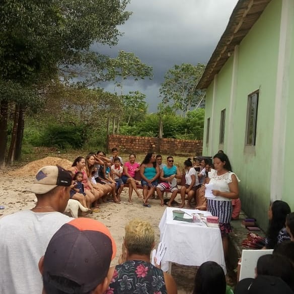 Trabalho Missionário na vila de Tatuteua! Que alegria ver a obra de Deus se expandindo nessas comunidades.