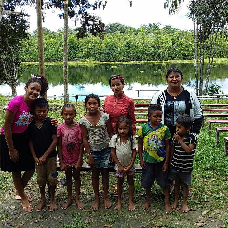 O discipulado com as crianças, vê adolescentes no Rio Piarim está uma benção. Deus tem libertado através do ensino da sua palavra.