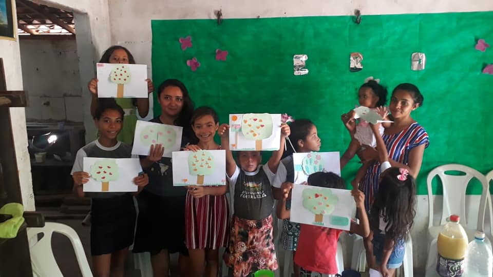 Abertura da EBD no povoado de Buritizinho/PI. Área de alcance de nossa base em Floresta.