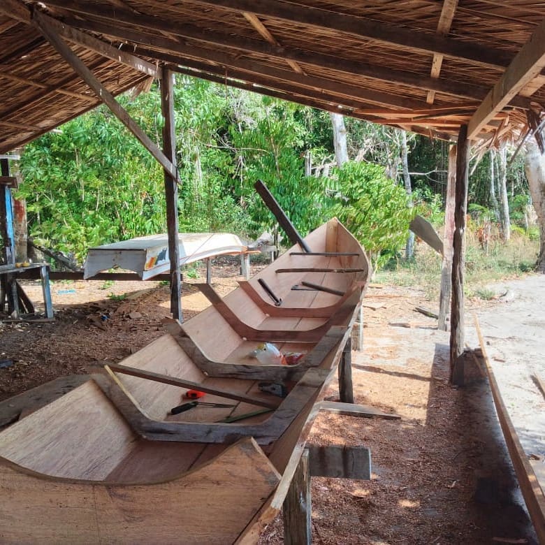 A rabeta que vai atender a comunidade de São Tomé – Portel já está pronta. Ficou linda! Obrigada por nos ajudar a ir mais longe. Você tem parte nessa conquista e nesse galardão!