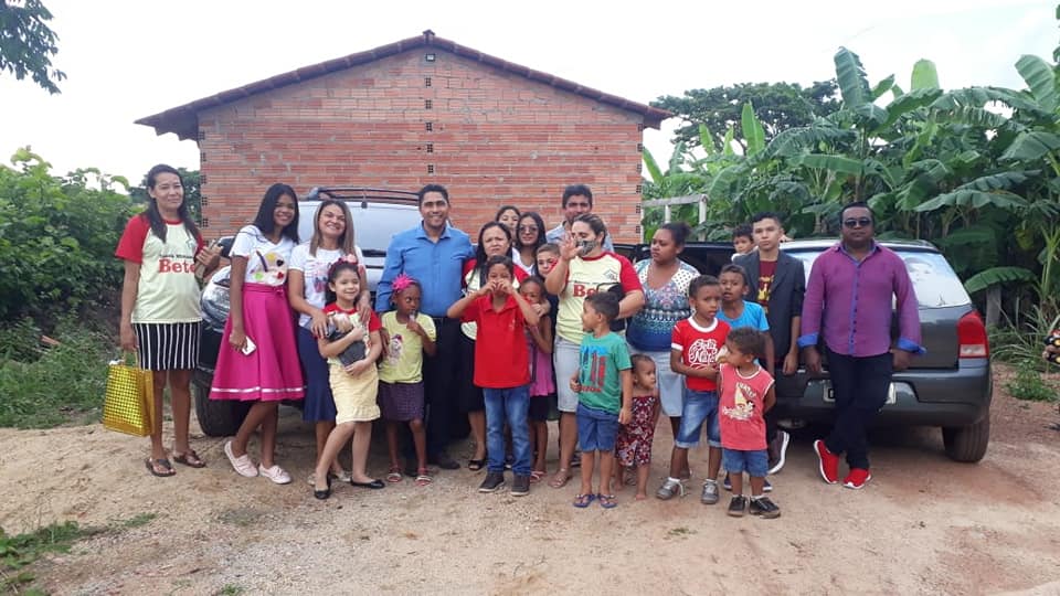 Deus é fiel e garante a Vitória! Assentamento Rancho Alegre e Pequizeirinho (Tocantins)  pertencem ao Senhor Jesus. Missionários Leandro e Cineide Pinheiro, avancem!