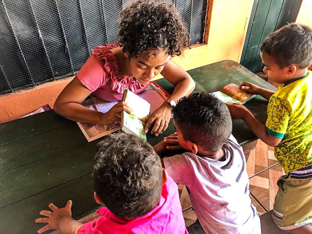 Escola Biblica Dominical para os quilombolas.