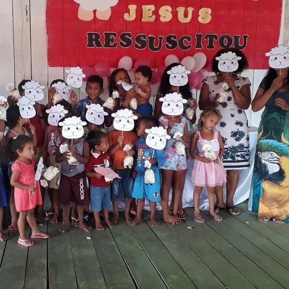 COMEMORAÇÃO DO DIA DA PÁSCOA NA PENIEL PRACURÚ – MARAJÓ.