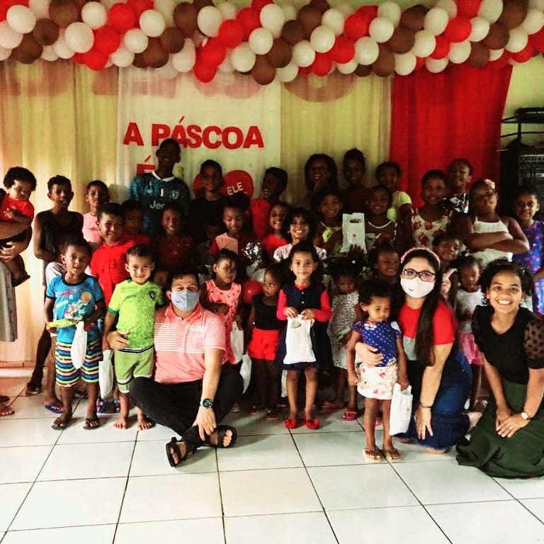 COMEMORAÇÃO AO DIA DA PÁSCOA NA PENIEL BACABAL -SALVATERRA – PARÁ