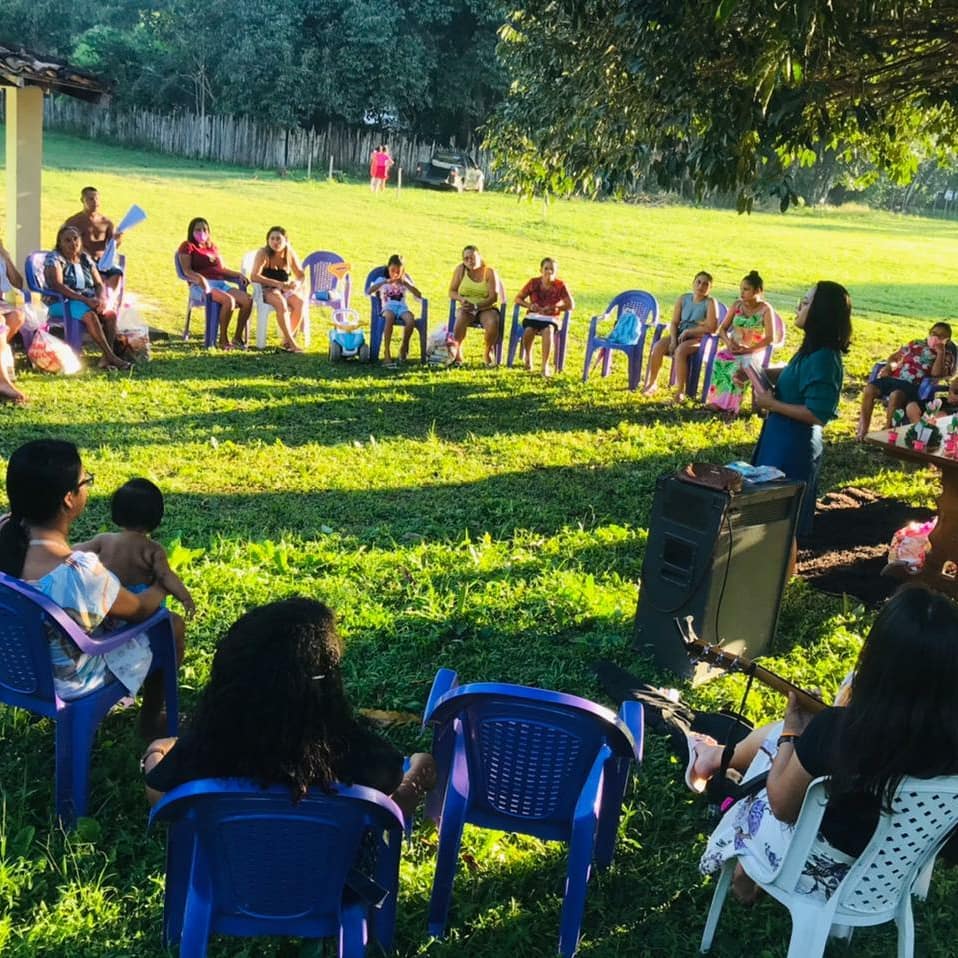 Comemoração alusiva ao Dia das Mães na comunidade Cruzeiro, foi uma bênção para a glória de Deus!