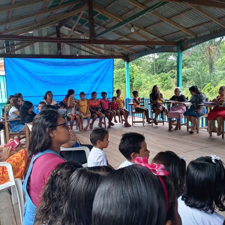 A comemoração ao Dia das Mães na Base Coração de Jesus foi muito especial.