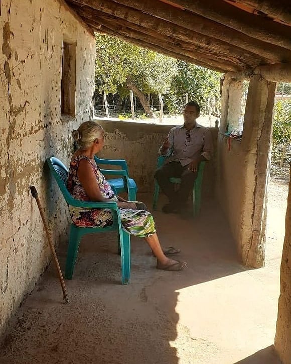 Dona Maria José, 88 anos é uma mulher de fé, e que confia plenamente na Palavra de Deus.