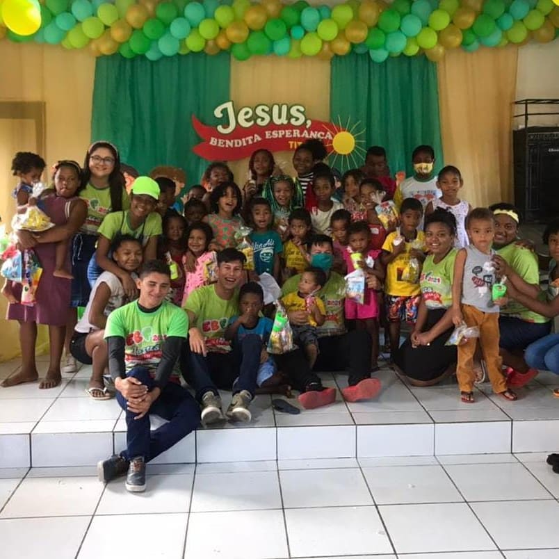 Ontem foi dado início as E.b.f’s entre os Quilombos com o tema: Jesus Bendita Esperança (Tito 2:13)