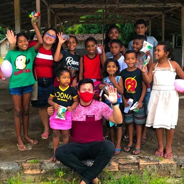 Nossos devocionais com as crianças de Pau-Furado são aproveitados com amor.