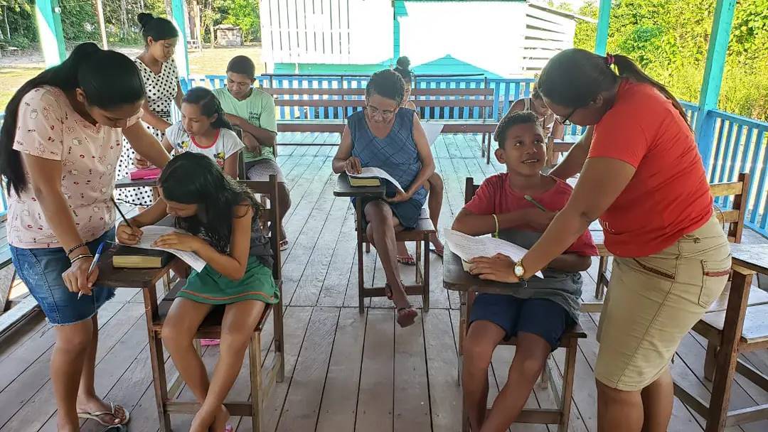 Iniciamos o discipulado dos novos convertidos da comunidade de São Tomé – Marajó.