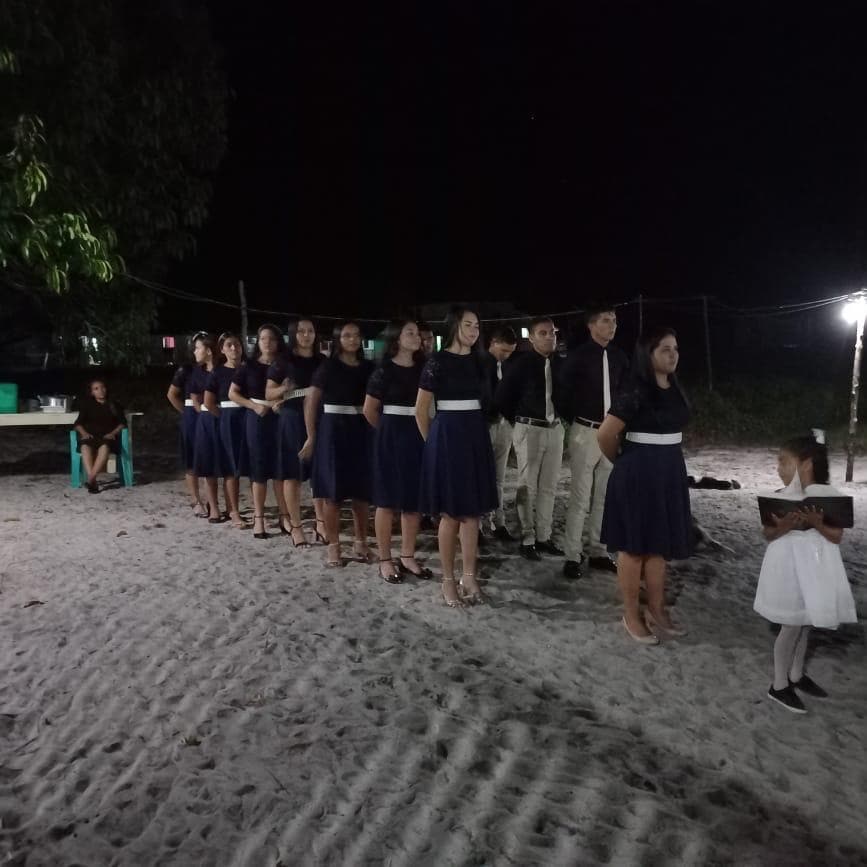 O aniversário do conjunto de jovens na Ilha do Curuçazinho foi lindo!