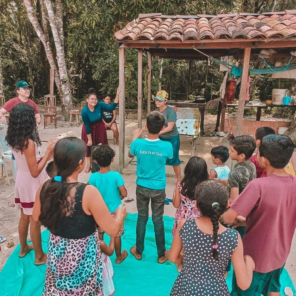 O projeto Jesus na Casa, chegou na casa da pequena Noemia.