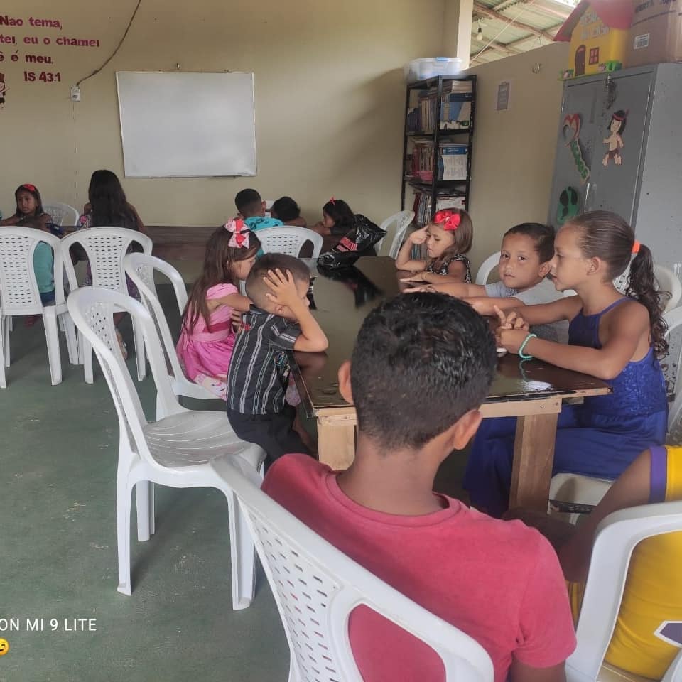 Na Creche Peniel em Derrubada – Pará, o trabalho continua crescendo…