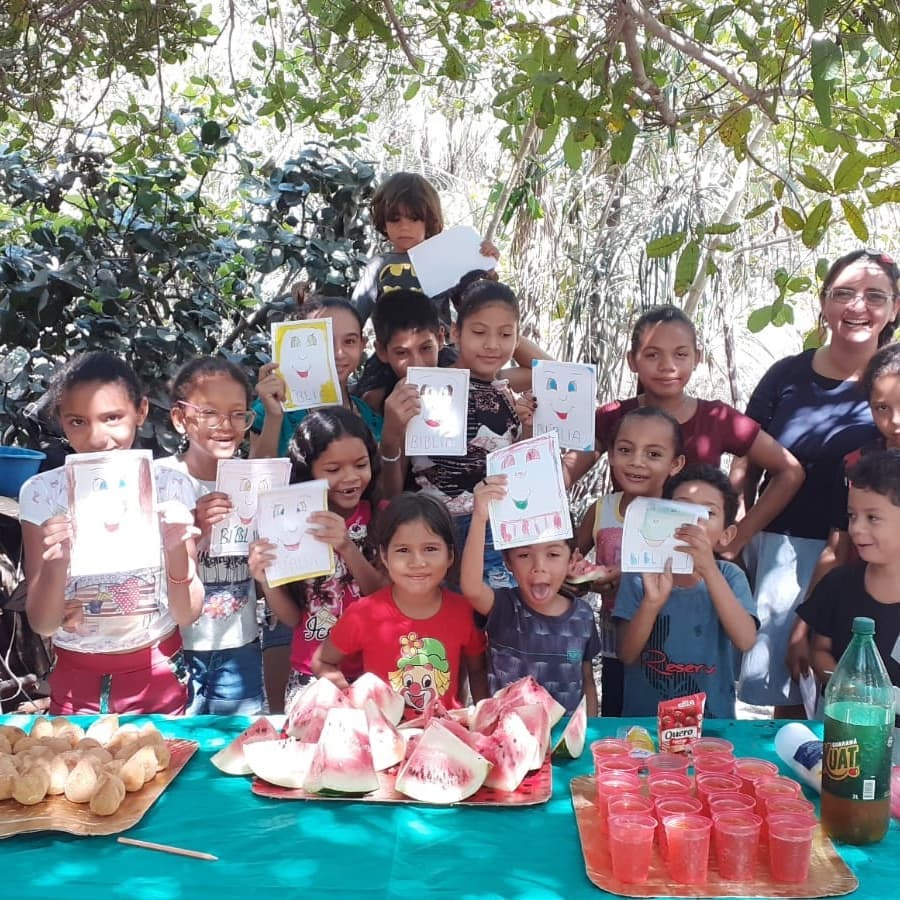 O Culto das Crianças aos sábados na comunidade de Vila Nova – Piauí tem sido uma bênção.