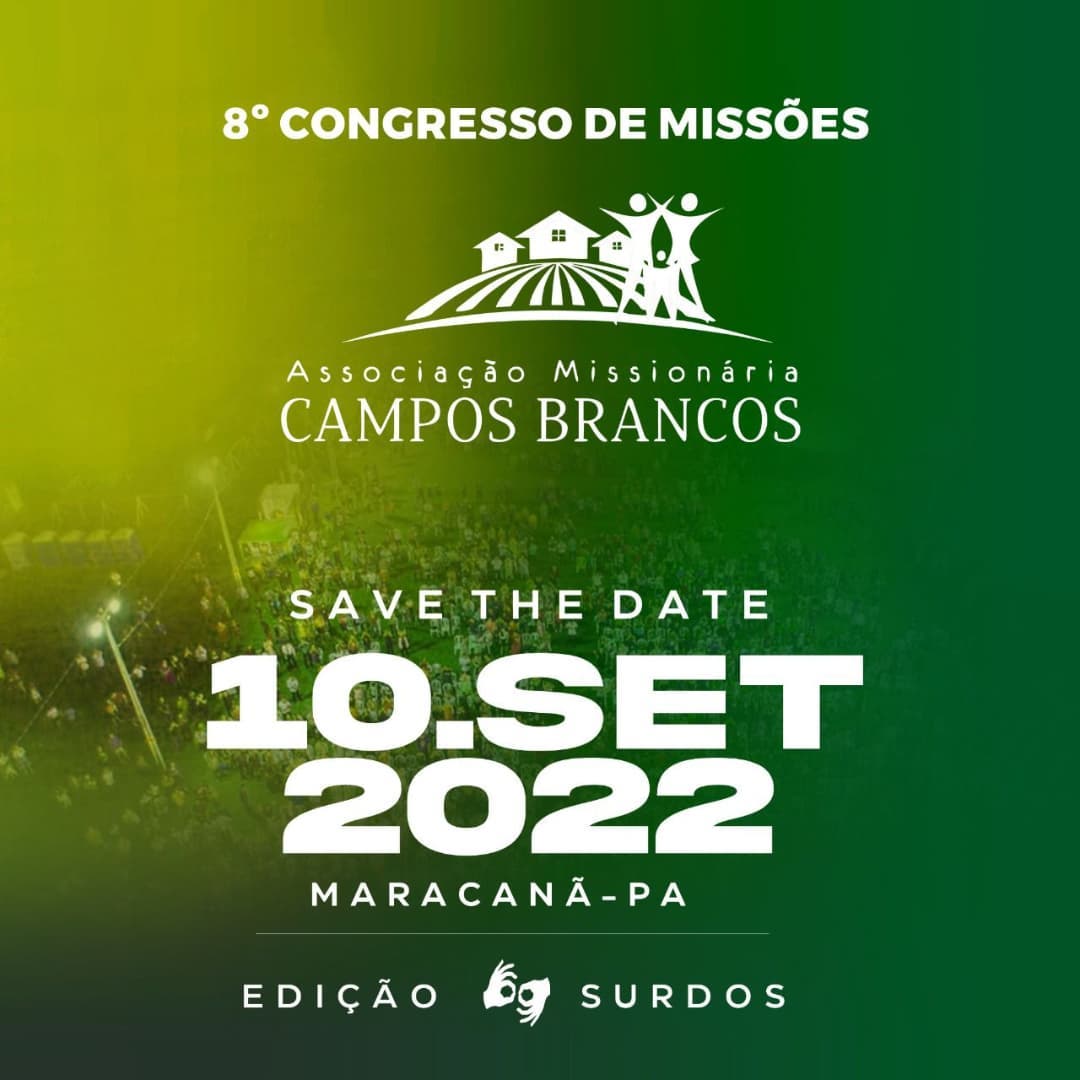 8º Congresso de missões, já tem data marcada