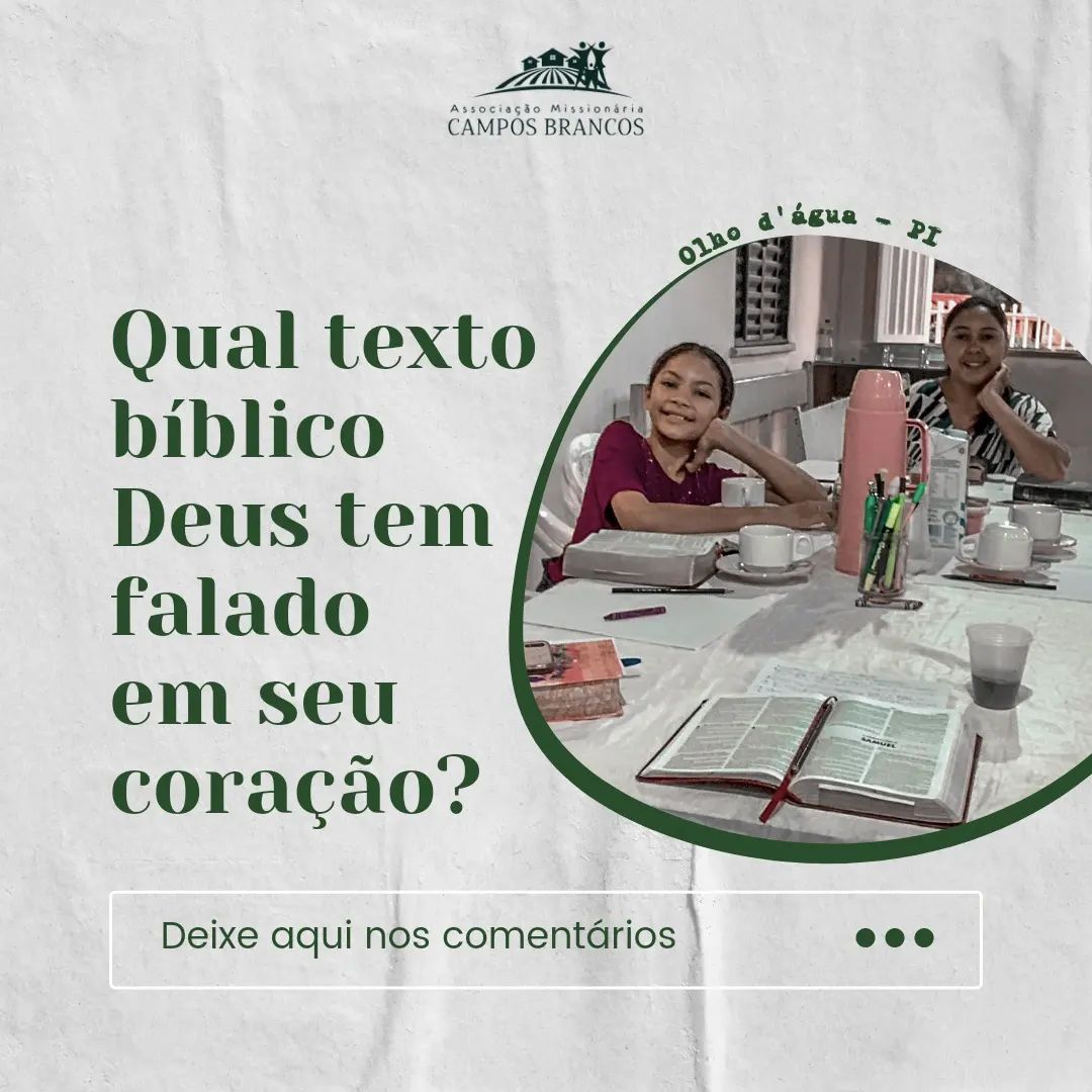 Estaremos observando o comportamento de cada personagem nesse livro e aplicaremos ao nosso comportamento, caráter, emoções e sentimentos.