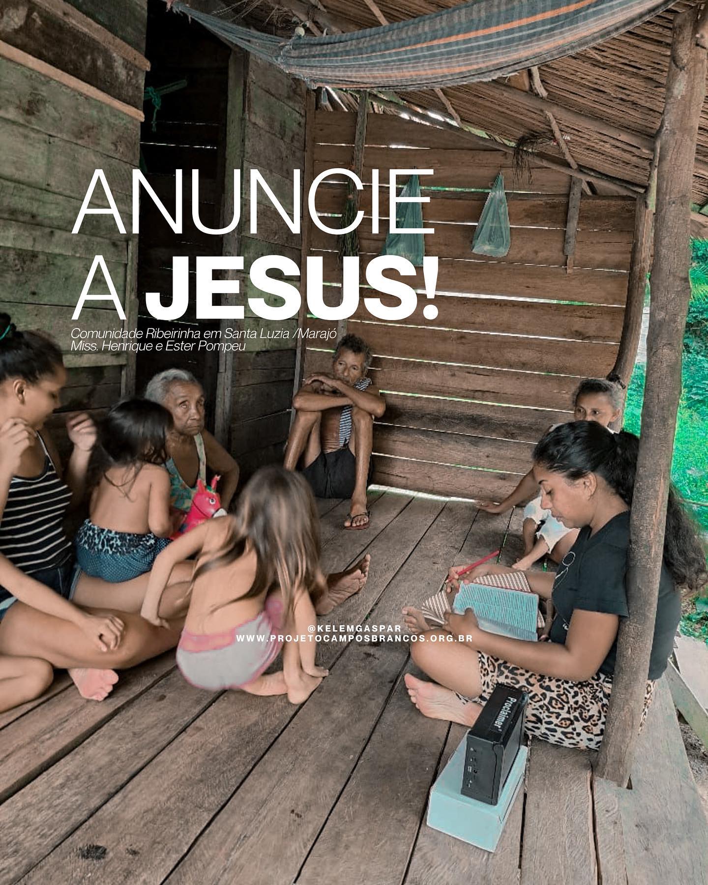 Proclame, fale e anuncie a Jesus!